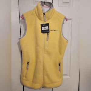 Eddie Bauer Quest 300 Fleece Vest Womens Size Small